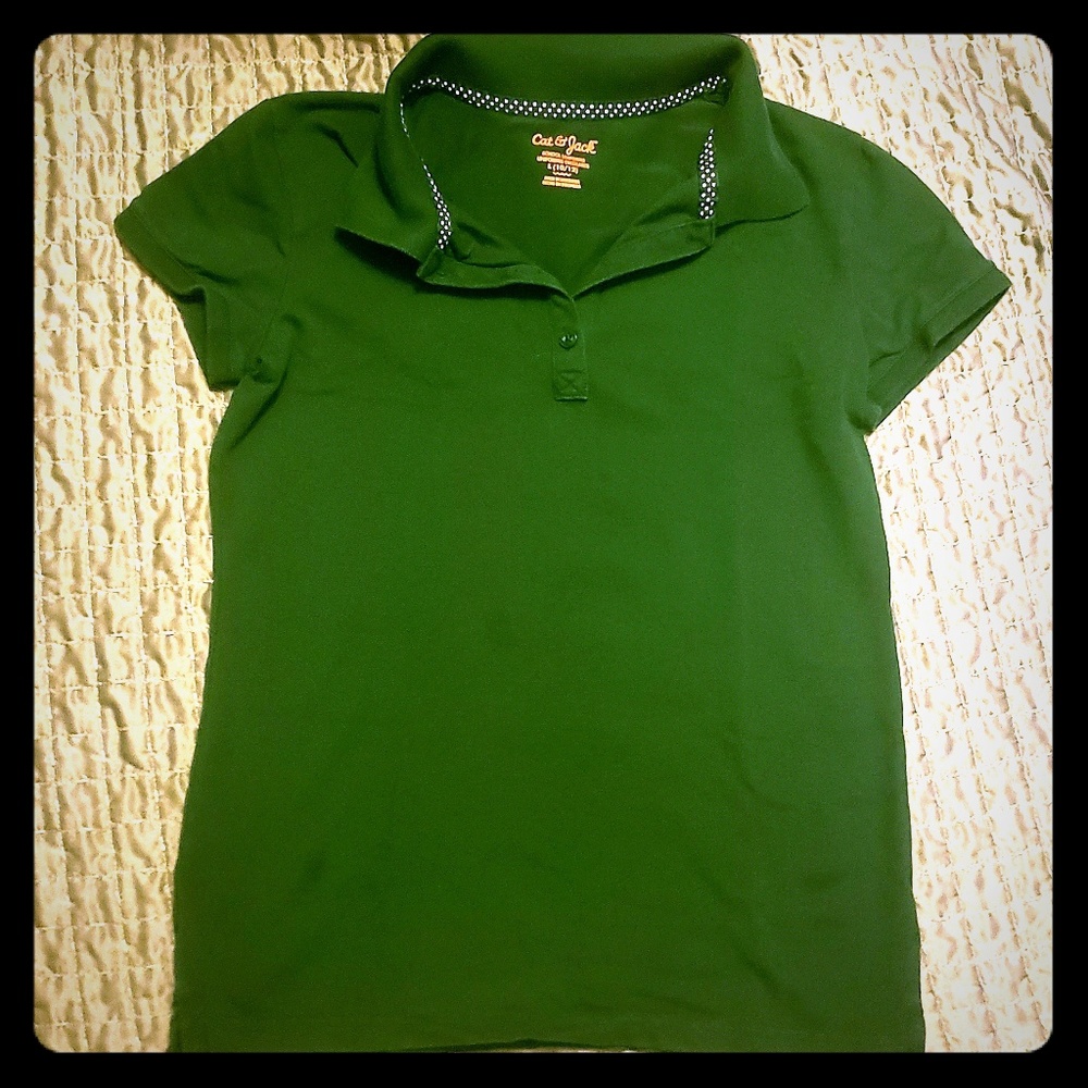 Green School Uniform Polo